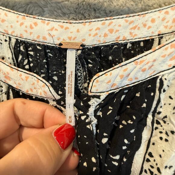 Free People Days Of Romance Top Blouse Boho Peasant Dolman Sleeve M Medium - Picture 9 of 12